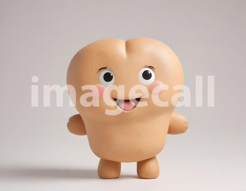 Isolated on white or black background cute Characters (5165)