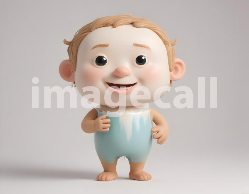 Isolated on white or black background cute Characters (5320)