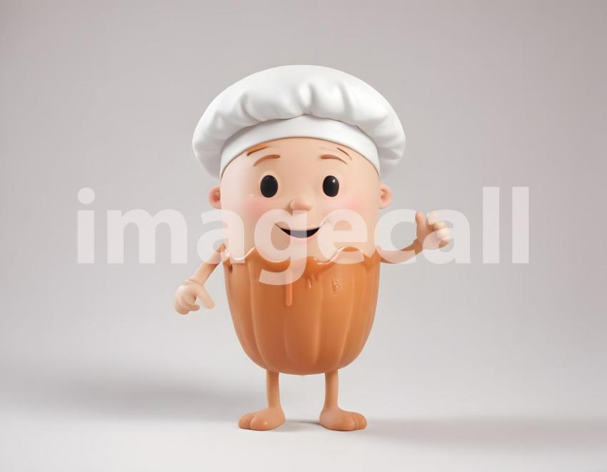 Isolated on white or black background cute Characters (5501)