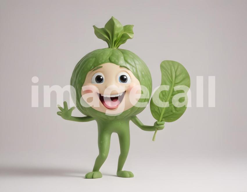 Isolated on white or black background cute Characters (6028)