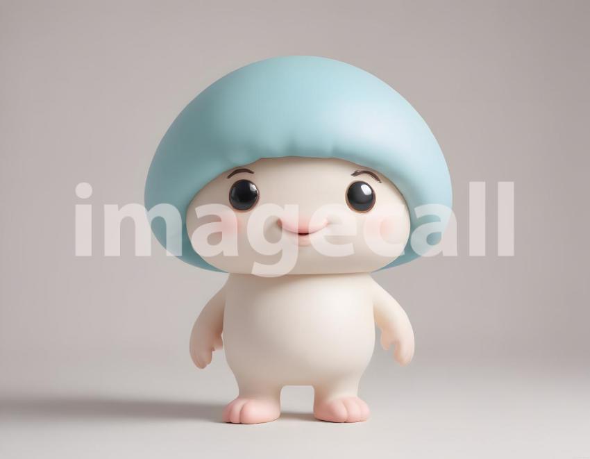 Isolated on white or black background cute Characters (6035)