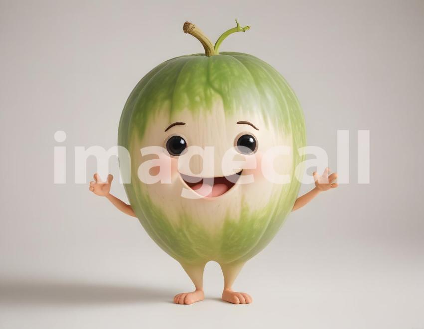 Isolated on white or black background cute Characters (6178)