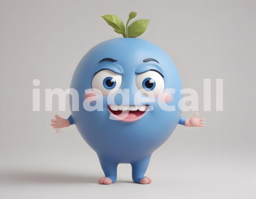 Isolated on white or black background cute Characters (6344)