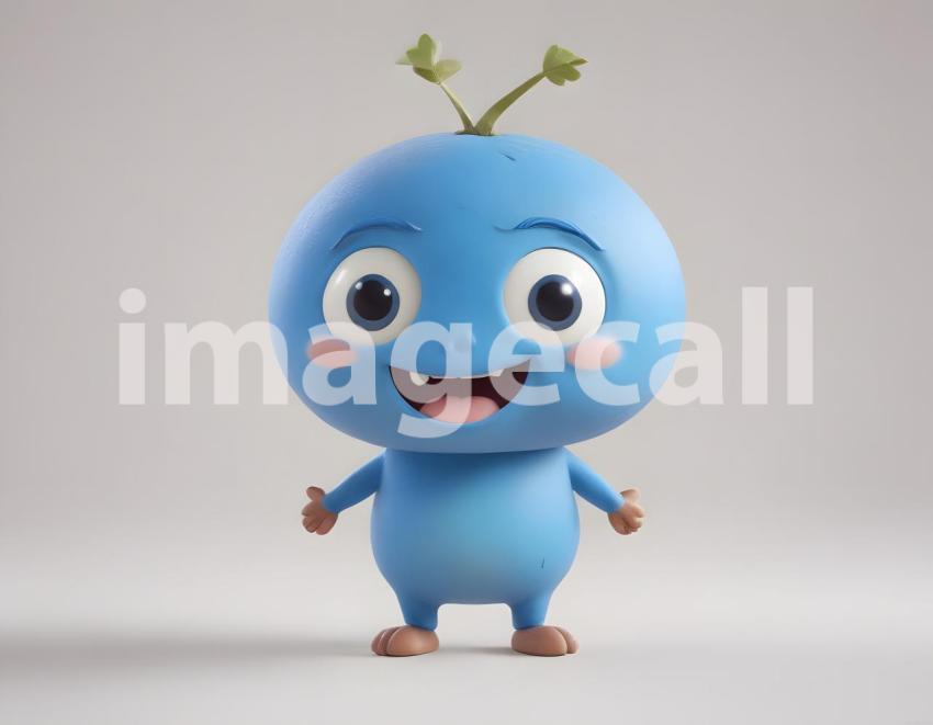 Isolated on white or black background cute Characters (6345)