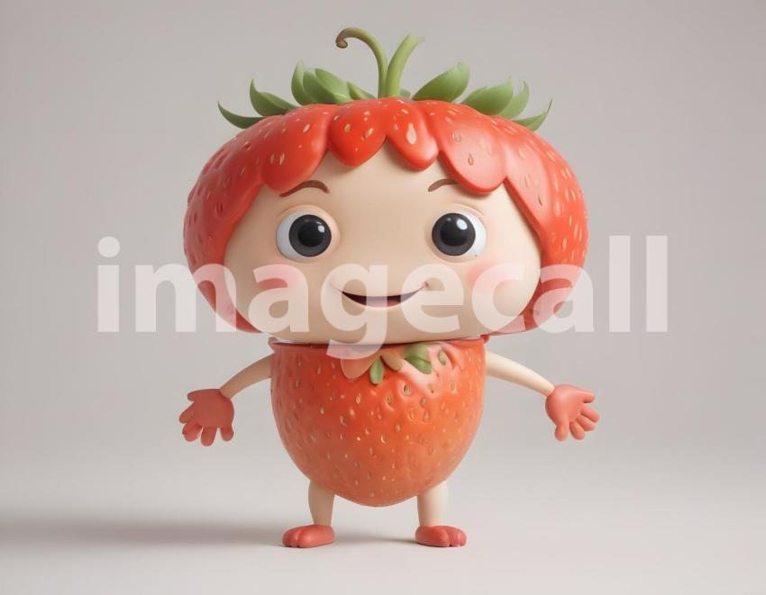 Isolated on white or black background cute Characters (6355)