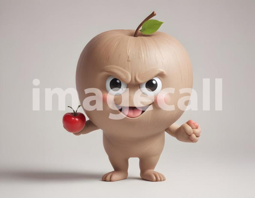 Isolated on white or black background cute Characters (6367)