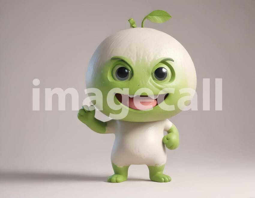 Isolated on white or black background cute Characters (6377)