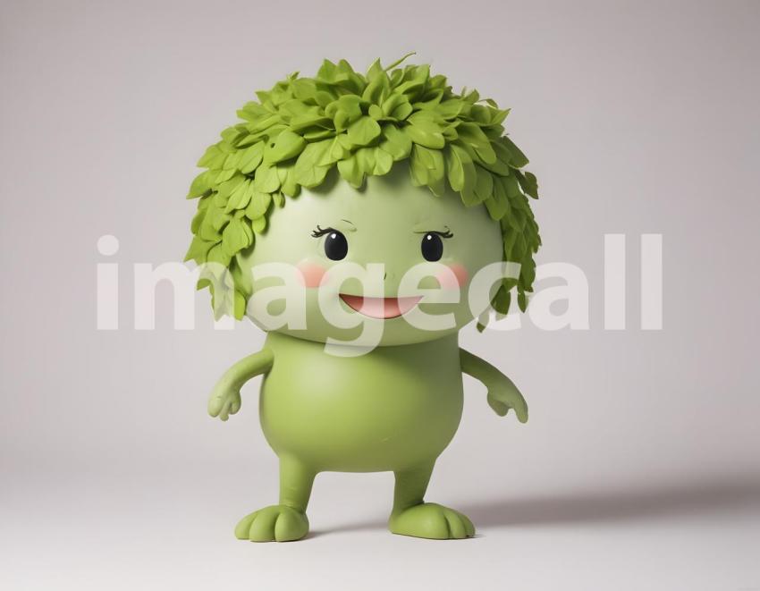 Isolated on white or black background cute Characters (6401)