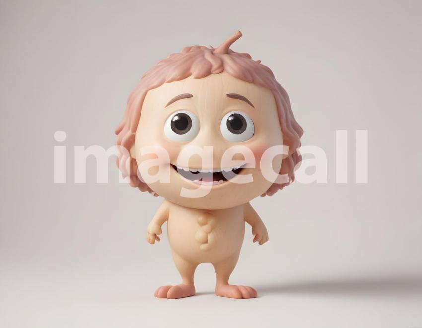 Isolated on white or black background cute Characters (6405)