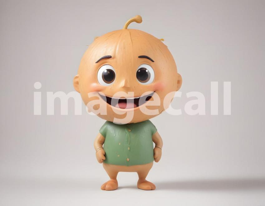 Isolated on white or black background cute Characters (6413)