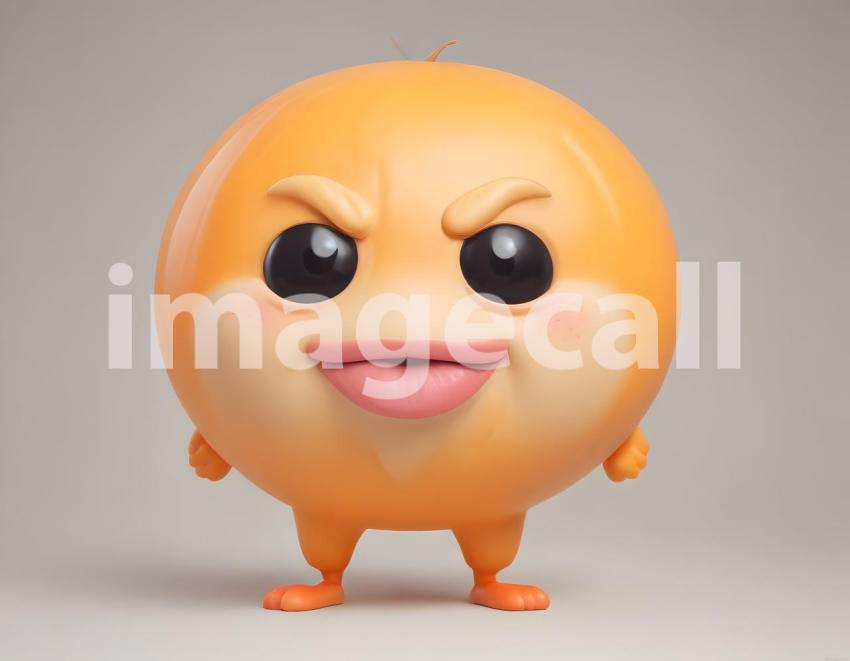 Isolated on white or black background cute Characters (6417)