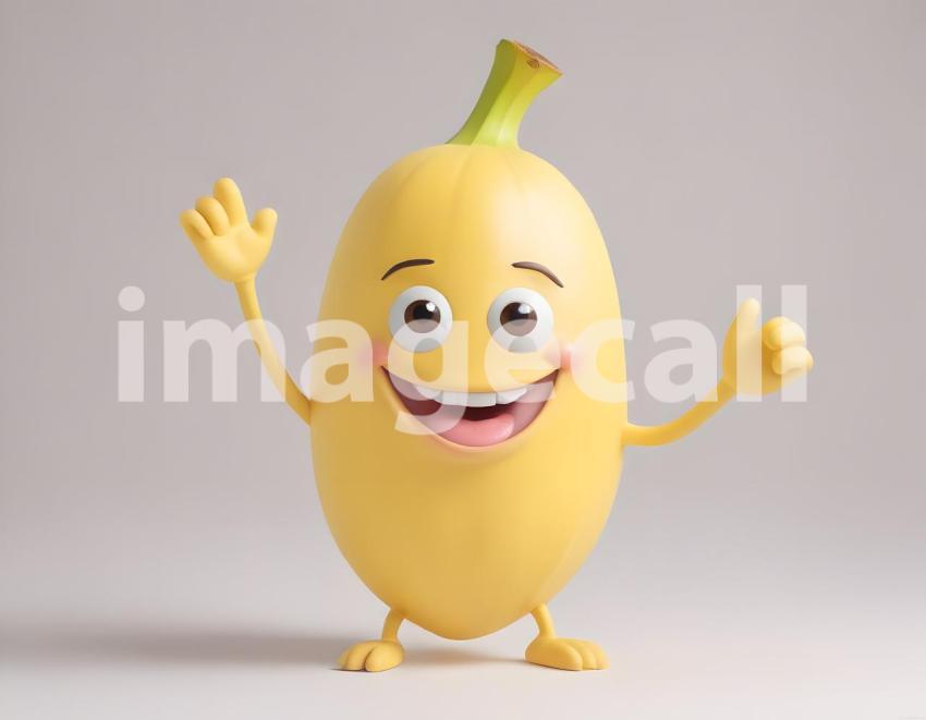 Isolated on white or black background cute Characters (6429)