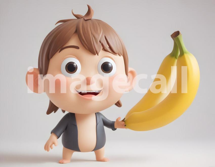 Isolated on white or black background cute Characters (6427)