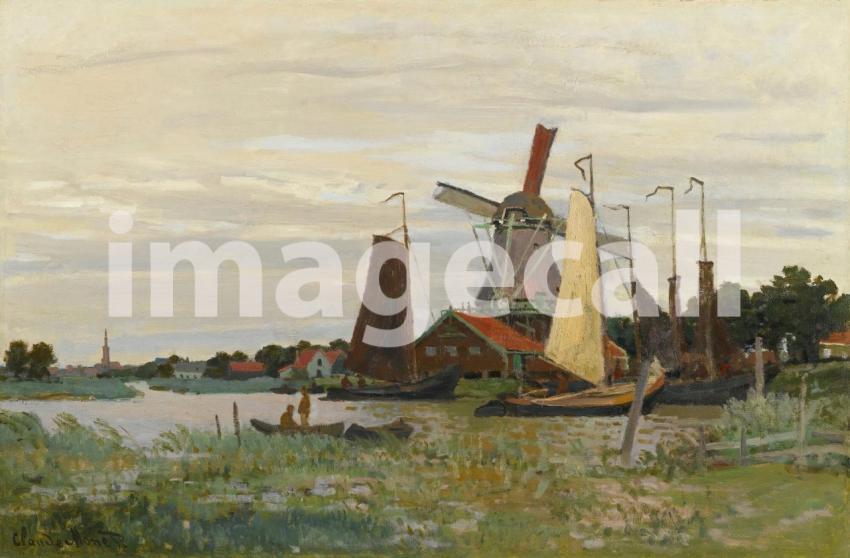 Un Moulin À Zaandam (1871)
