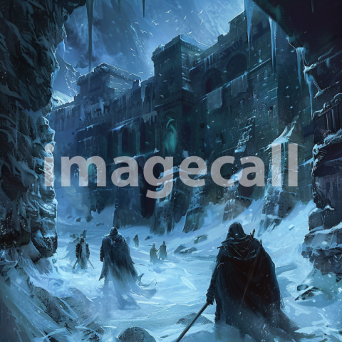 Cspreeti a snow war background scene digital illustration det c0200aed b062 45e0 92d9 9f764aac6518 0