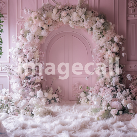 Mockup A pink arch with many flowers a full wall backdrop fo 6aab6580 2cMockup 45b8 8917 186bc7ec8dfc