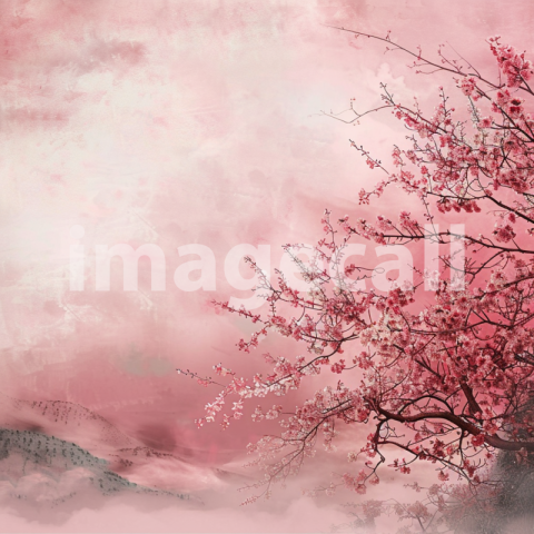 Mockup pink misty cloud wall backdrop for photography with p 3207eMockup6 221c 41d9 a920 f2466bfe215f