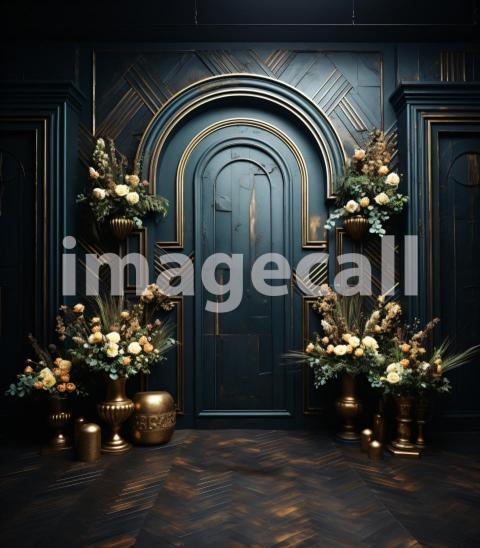 A182 Gold and Blue Door (8)