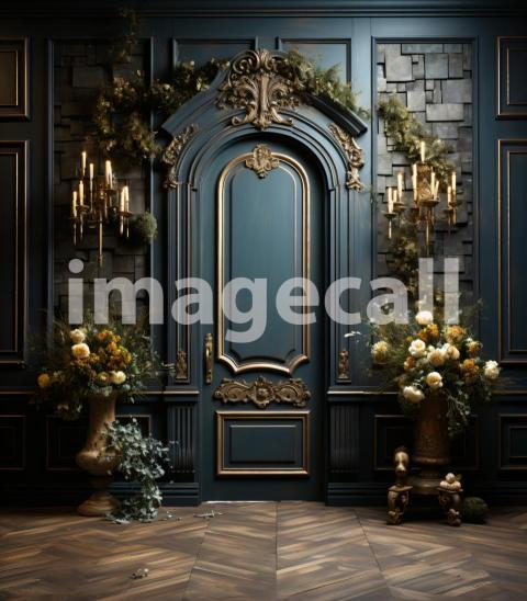 A182 Gold and Blue Door (13)