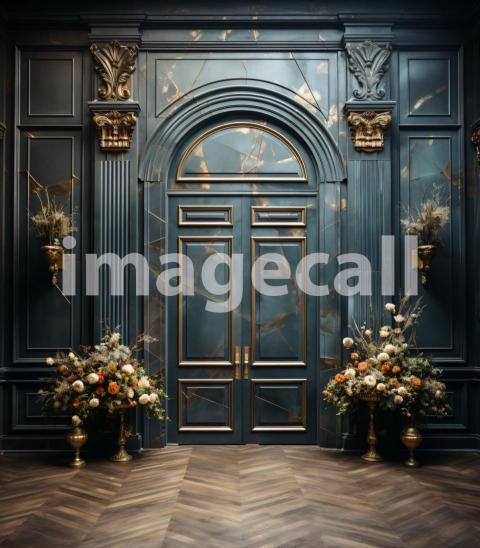 A182 Gold and Blue Door (18)