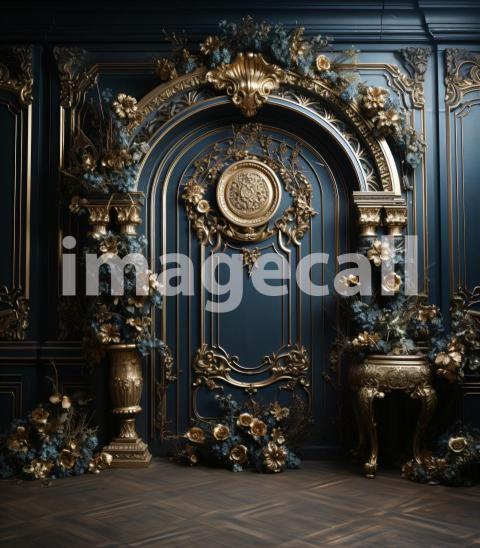 A182 Gold and Blue Door (10)