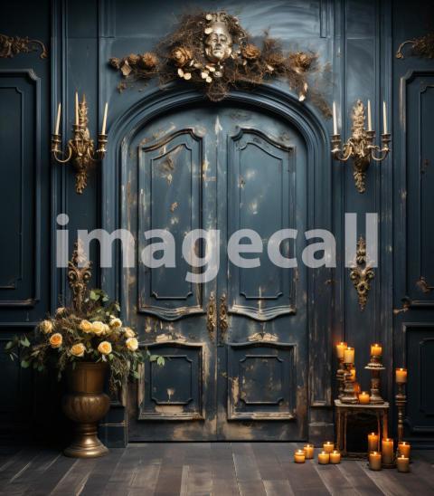 A182 Gold and Blue Door (20)
