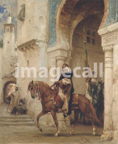 Horseman Leaving A Palace (1902)