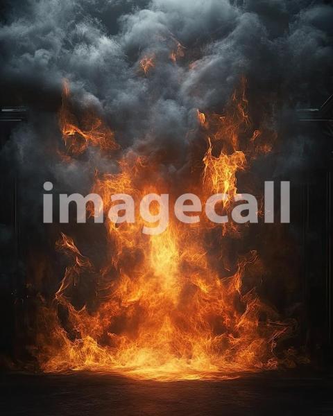 ST0013   Fire and Smoke (10)  Destiny Backdrops
