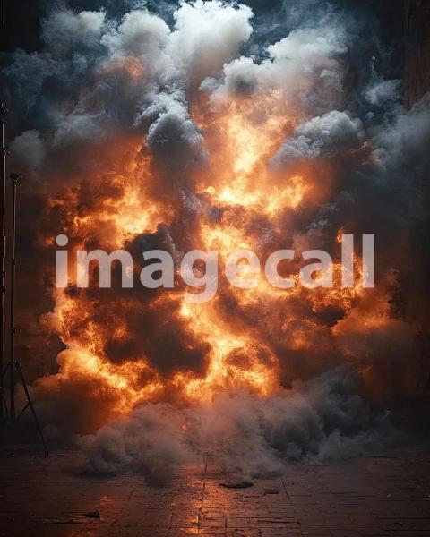 ST0013   Fire and Smoke (13)  Destiny Backdrops