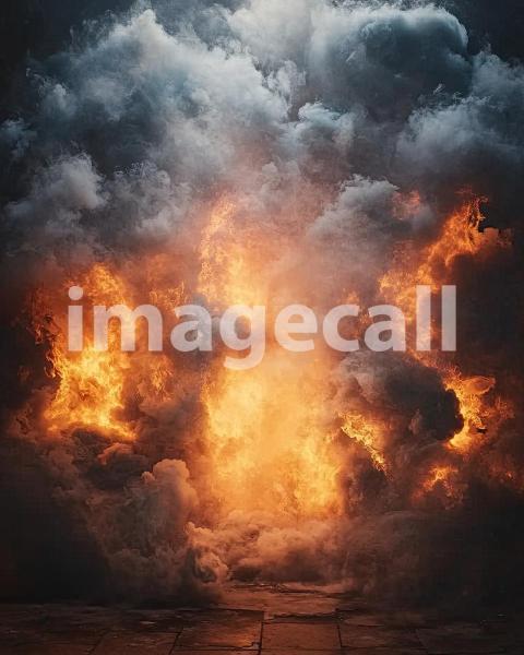 ST0013   Fire and Smoke (15)  Destiny Backdrops