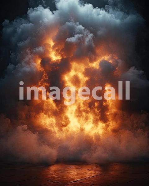 ST0013   Fire and Smoke (20)  Destiny Backdrops