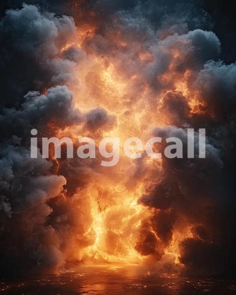 ST0013   Fire and Smoke (24)  Destiny Backdrops