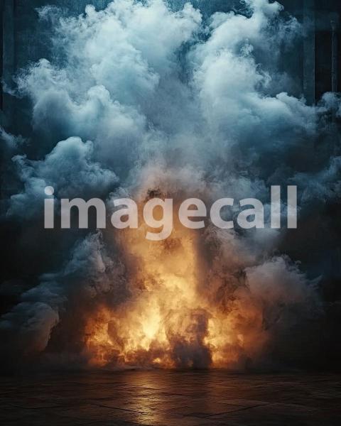 ST0013   Fire and Smoke (36)  Destiny Backdrops