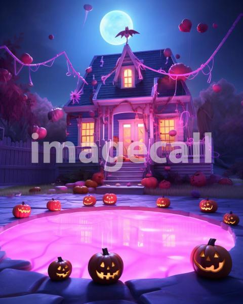 A120 Halloween Barbie Backdrops (31)