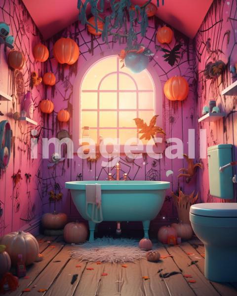 A120 Halloween Barbie Backdrops (1)