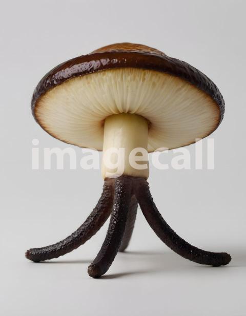 Isolated on white or black background Mushroom (52)
