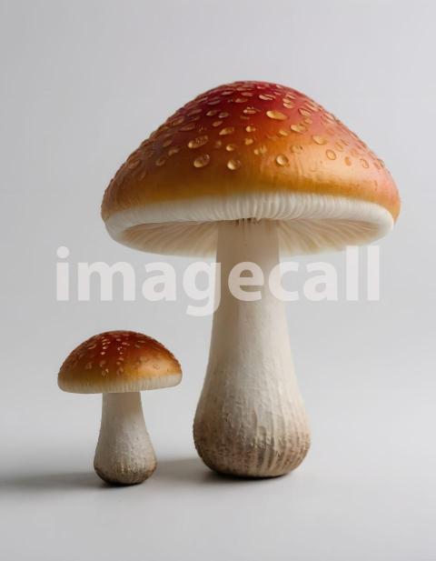 Isolated on white or black background Mushroom (2048)