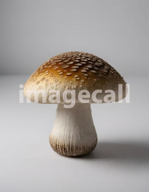 Isolated on white or black background Mushroom (2255)