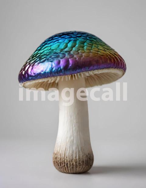 Isolated on white or black background Mushroom (2346)