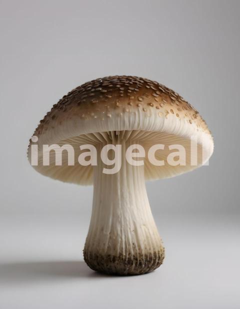 Isolated on white or black background Mushroom (2351)