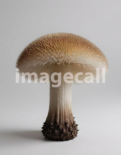 Isolated on white or black background Mushroom (2359)