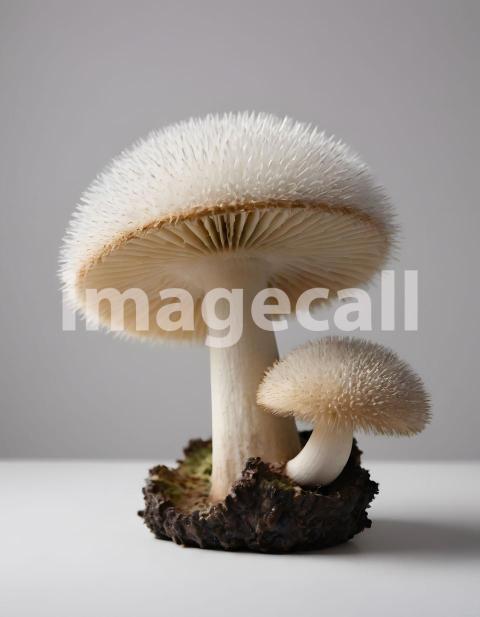Isolated on white or black background Mushroom (2360)