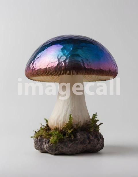 Isolated on white or black background Mushroom (2375)