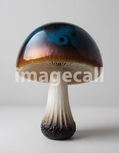 Isolated on white or black background Mushroom (2408)