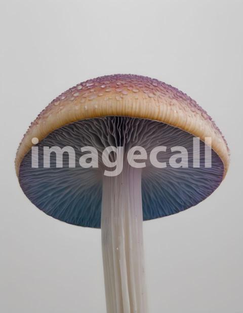 Isolated on white or black background Mushroom (2419)