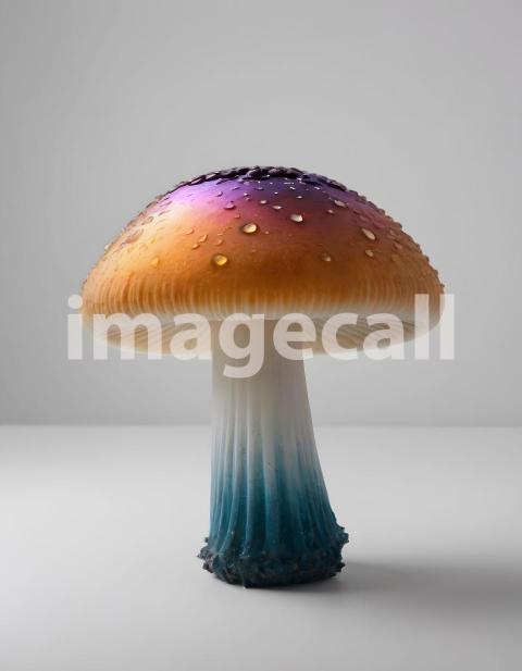 Isolated on white or black background Mushroom (2426)