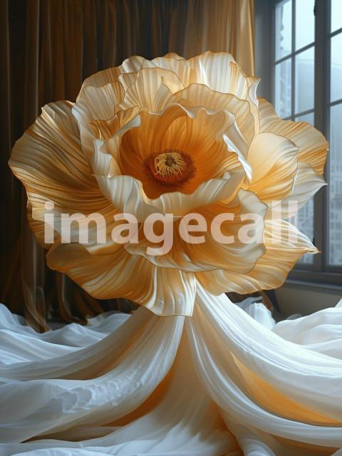 Floral Flowy Fabric (4)