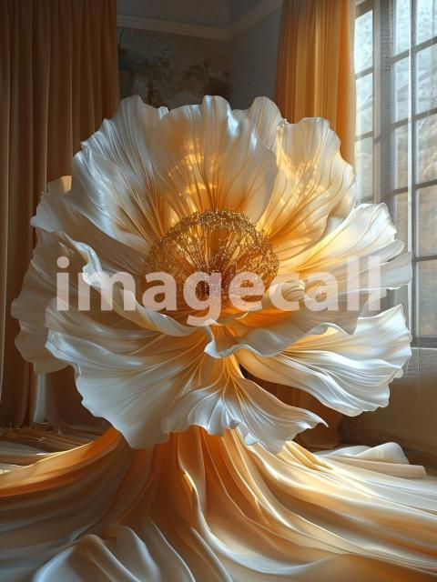 Floral Flowy Fabric (6)