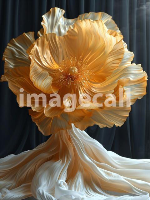 Floral Flowy Fabric (7)