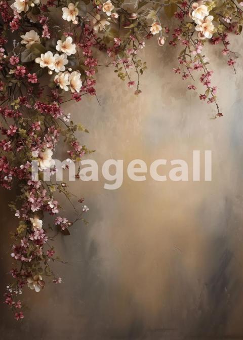STU0001   Canvas Floral Texture (1)